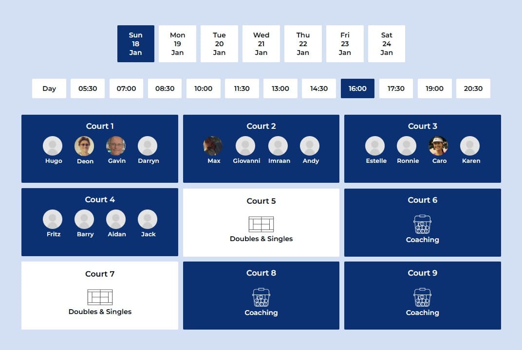 Real-Time Availability